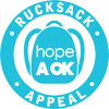 Hope AOK rucksack appeal logo